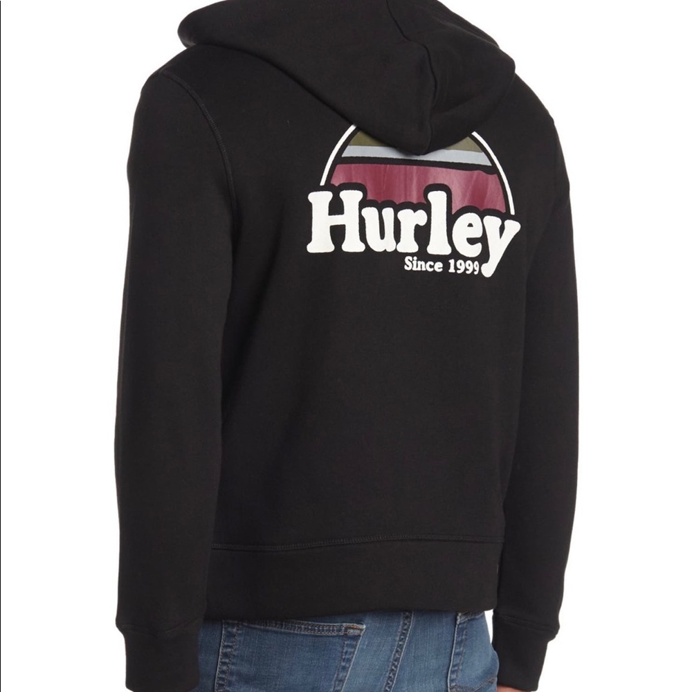 Hurley zip MENS hoodie xl